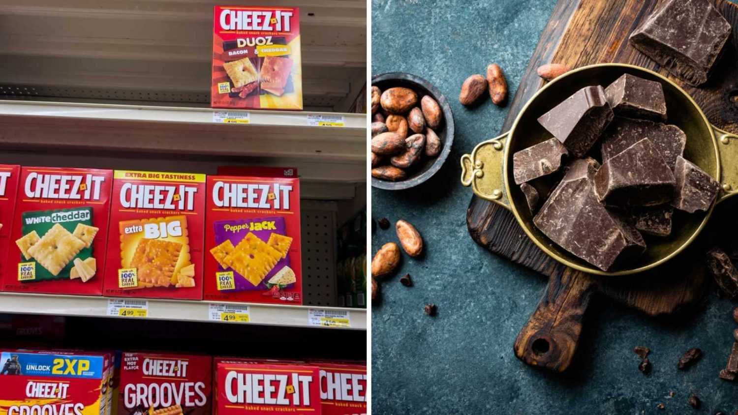 Cheez-Its and Chocolate