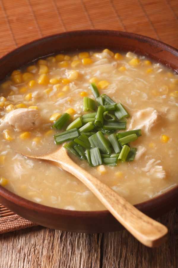 Chicken and Sweet corn Soup - Corrie Cooks