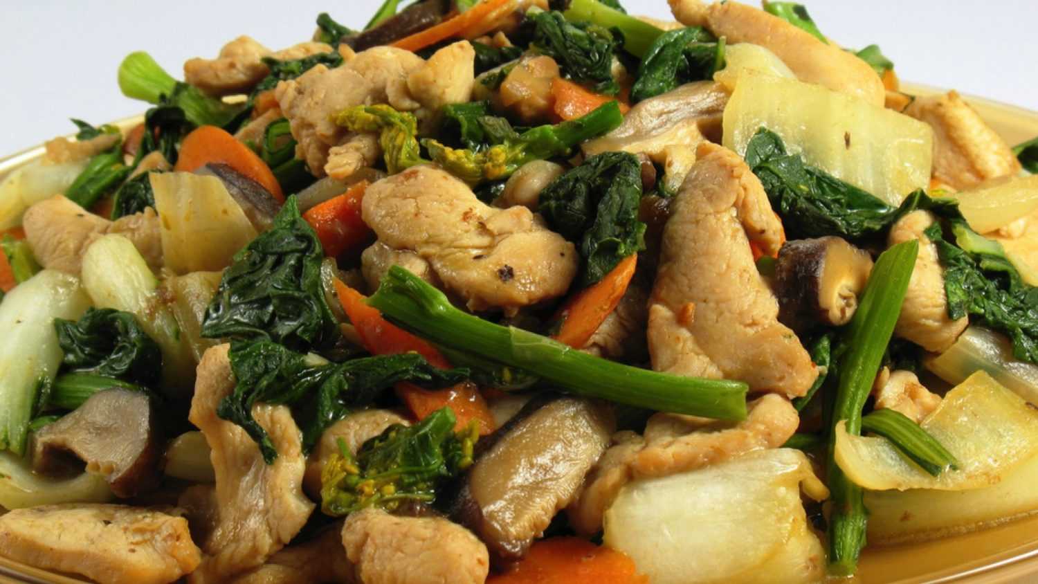 Chicken and cabage Stirfry