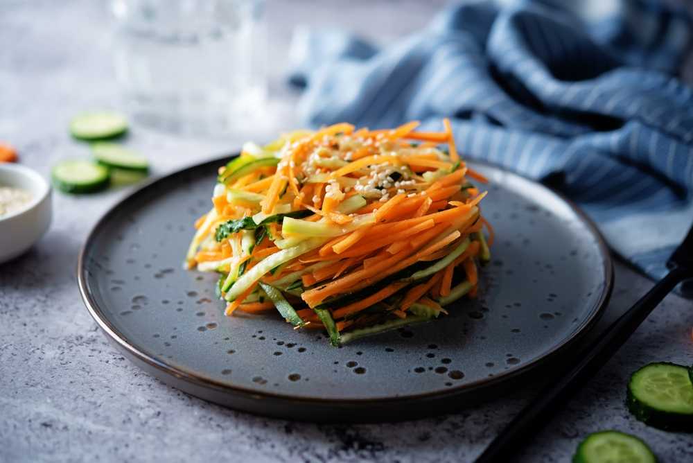 Cucumber Carrot Salad - Corrie Cooks