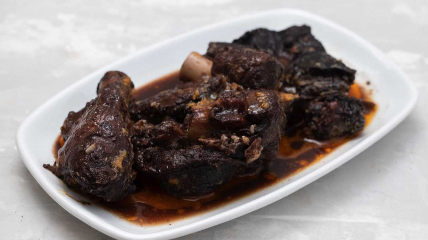 Old goat meat dish Chanfana
