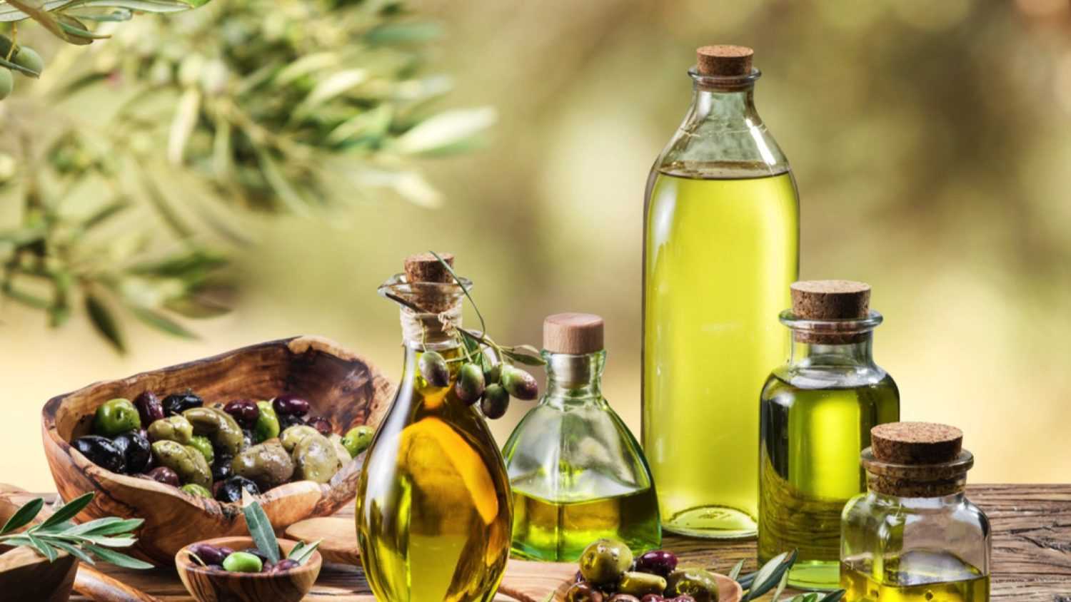Olive Oil in bottle