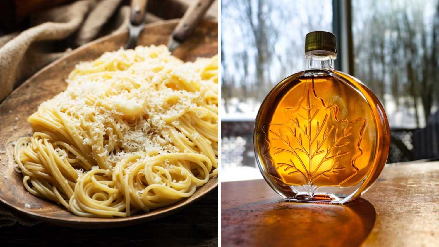 Spaghetti and Maple Syrup