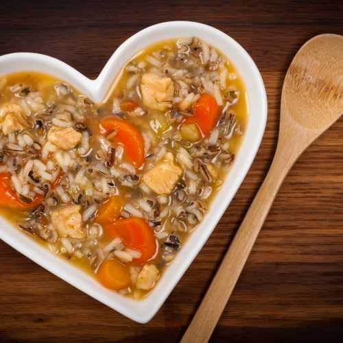 Wild Rice Soup heart
