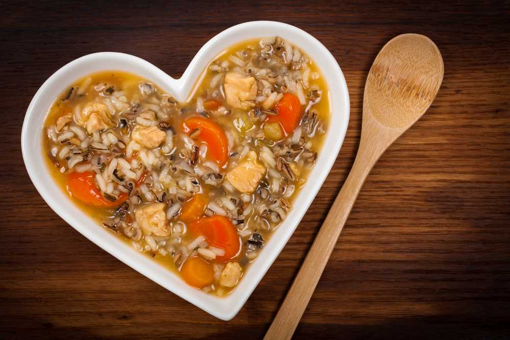 Wild Rice Soup heart