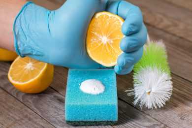 lemon cleaning