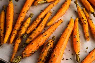 roasted carrots baby