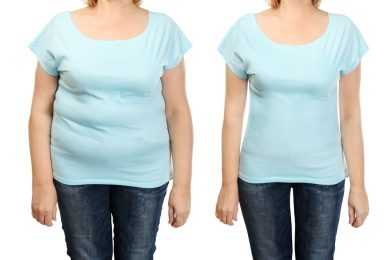 weight lose before after