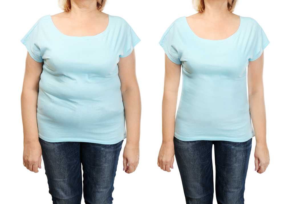 weight lose before after