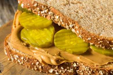 Peanut Butter and Dill Pickles